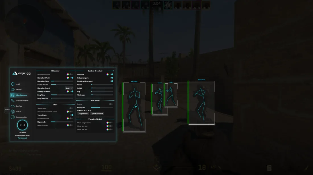 CS2 Wallhack and ESP